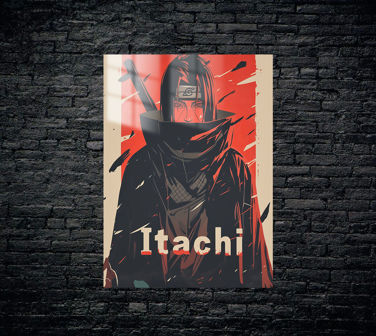 Naruto Itachi Metal Poster 660