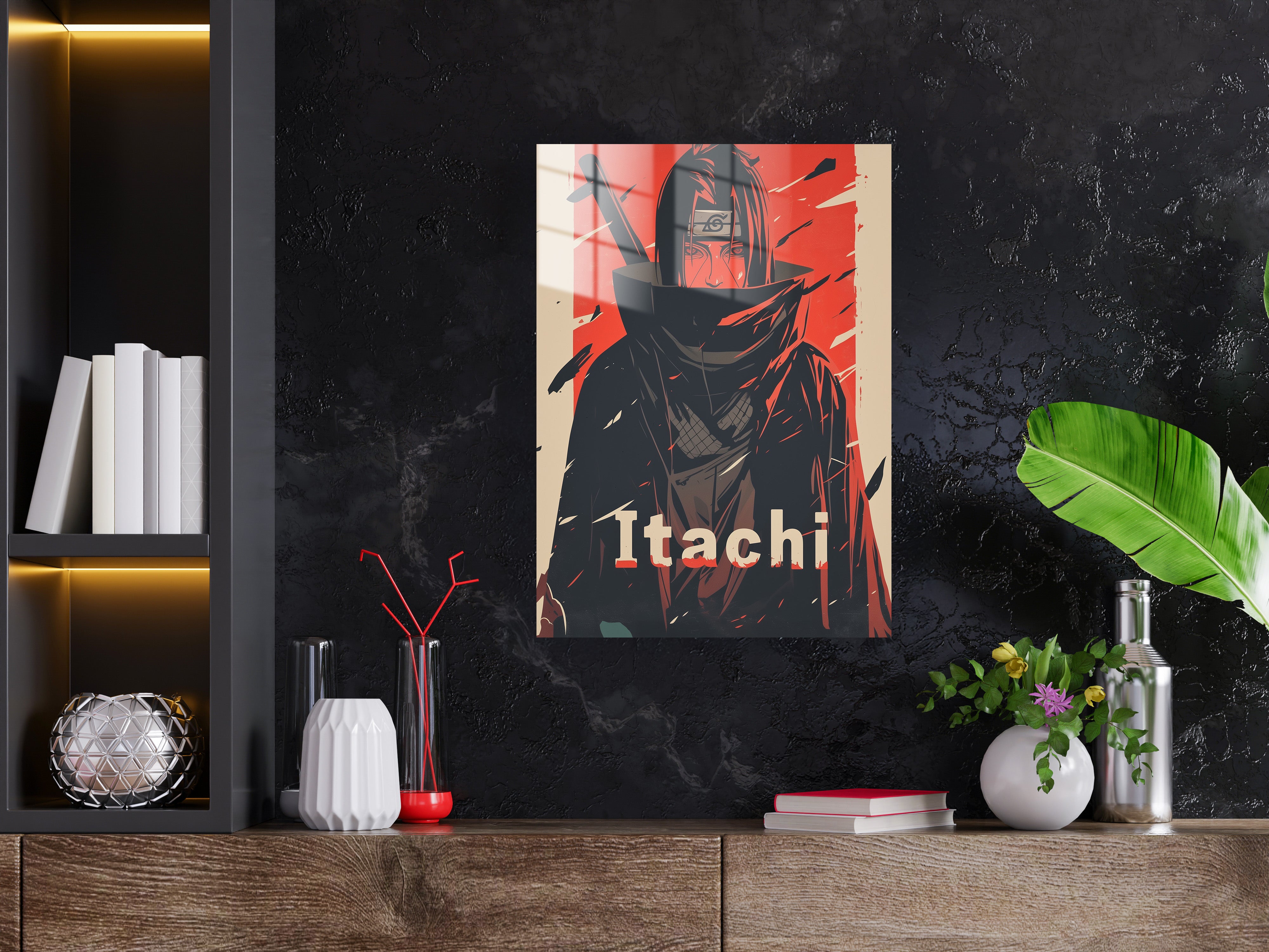 Naruto Itachi Metal Poster 660