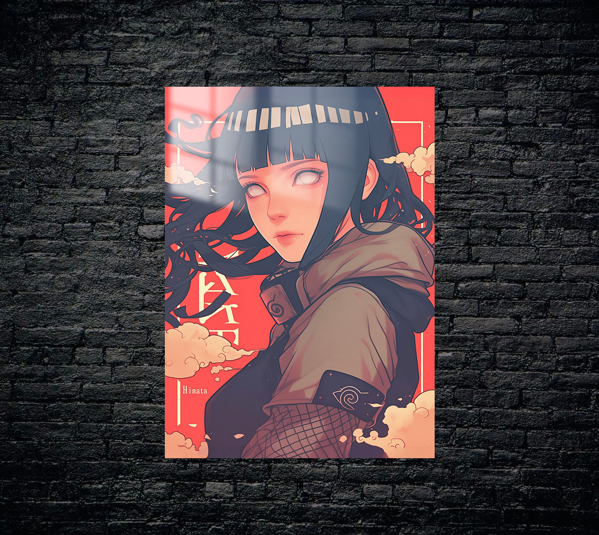 Naruto Hinata Metal Poster 665