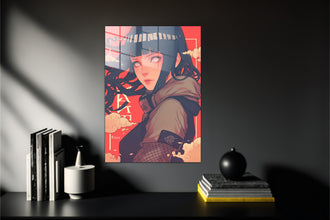 Naruto Hinata Metal Poster 665