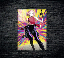 Naruto Sakura Metal Poster 666