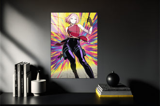 Naruto Sakura Metal Poster 666