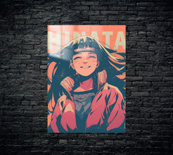 Naruto Hinata Metal Poster 667