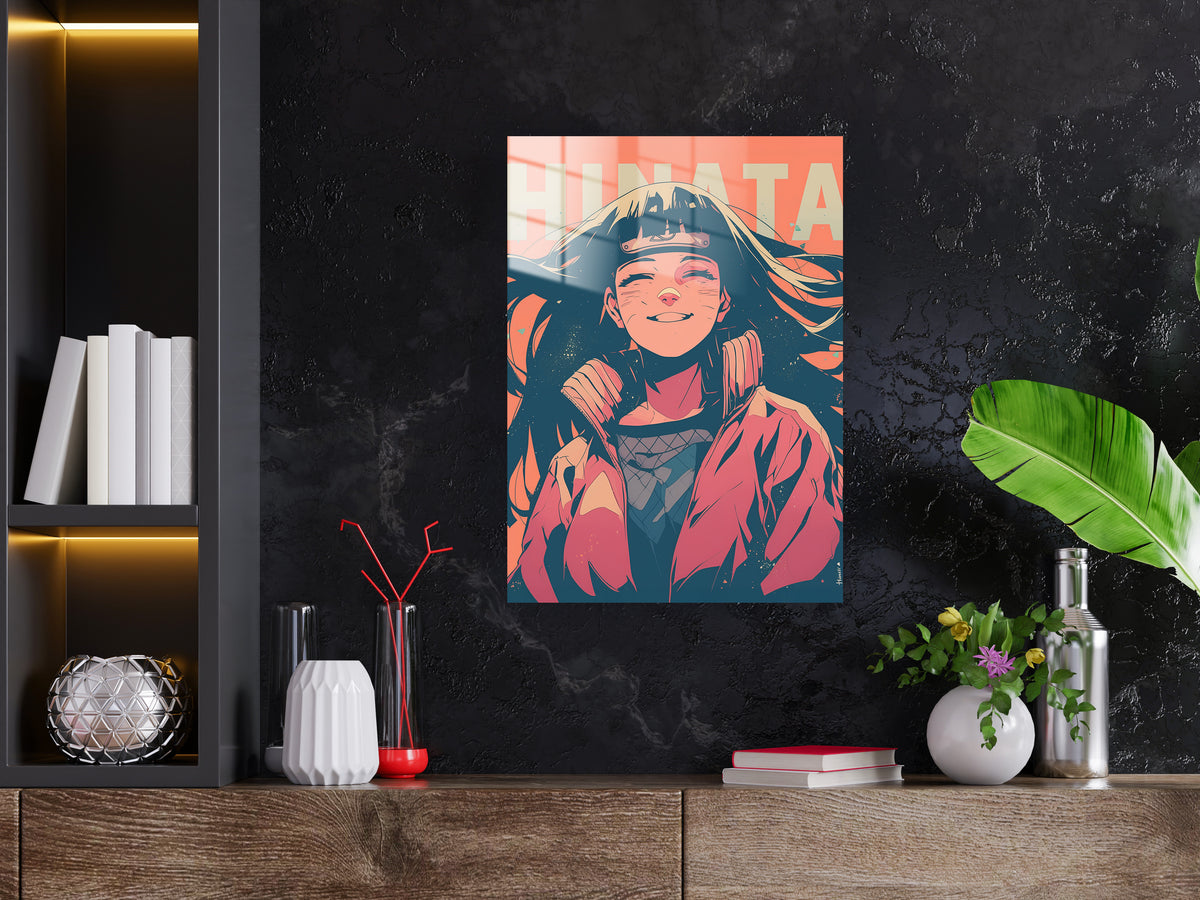 Naruto Hinata Metal Poster 667