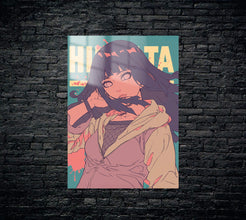 Naruto Hinata Metal Poster 668
