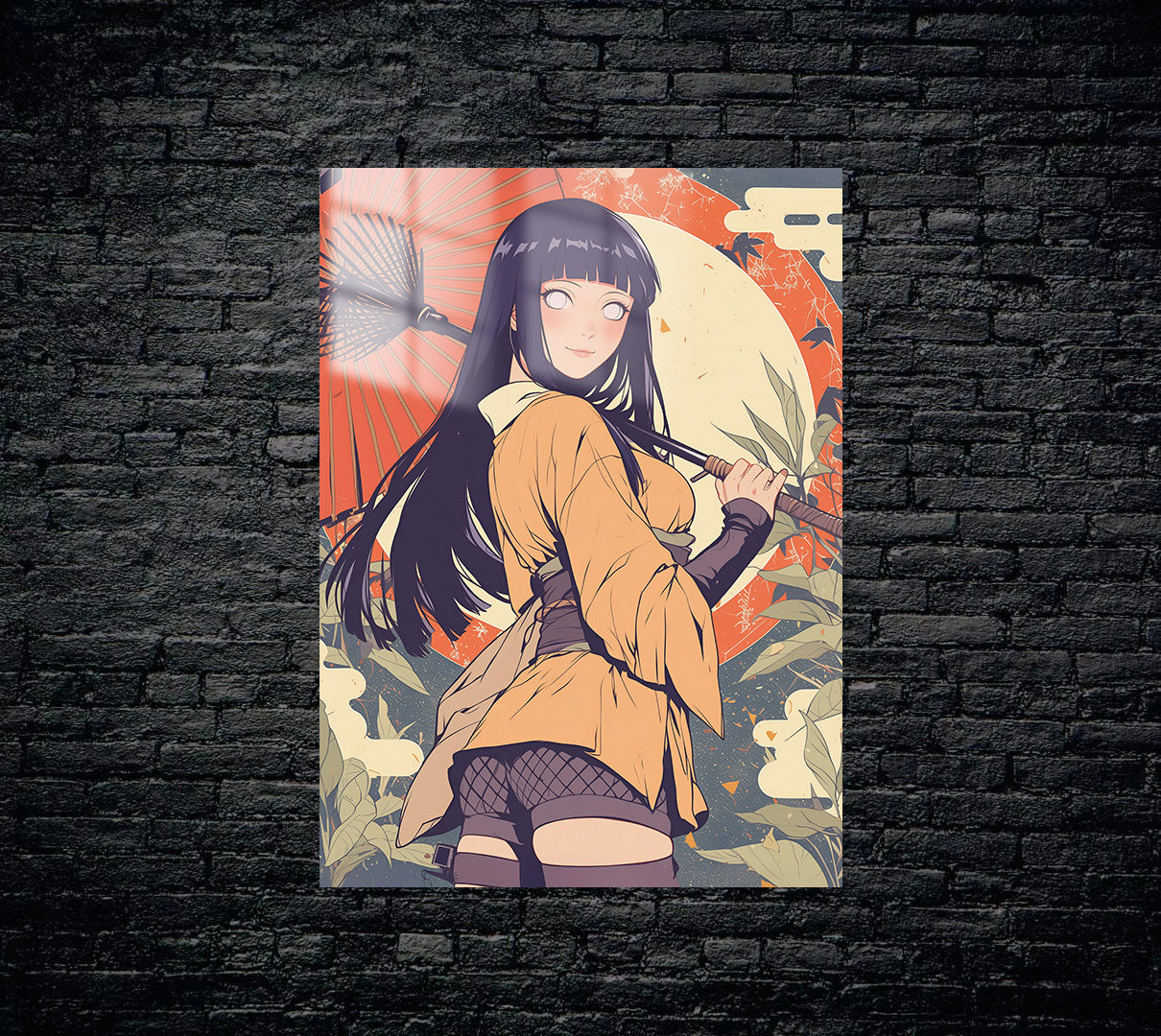 Naruto Hinata Metal Poster 670