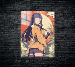 Naruto Hinata Metal Poster 670