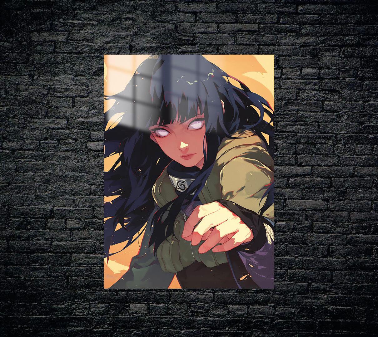 Naruto Hinata Metal Poster 671