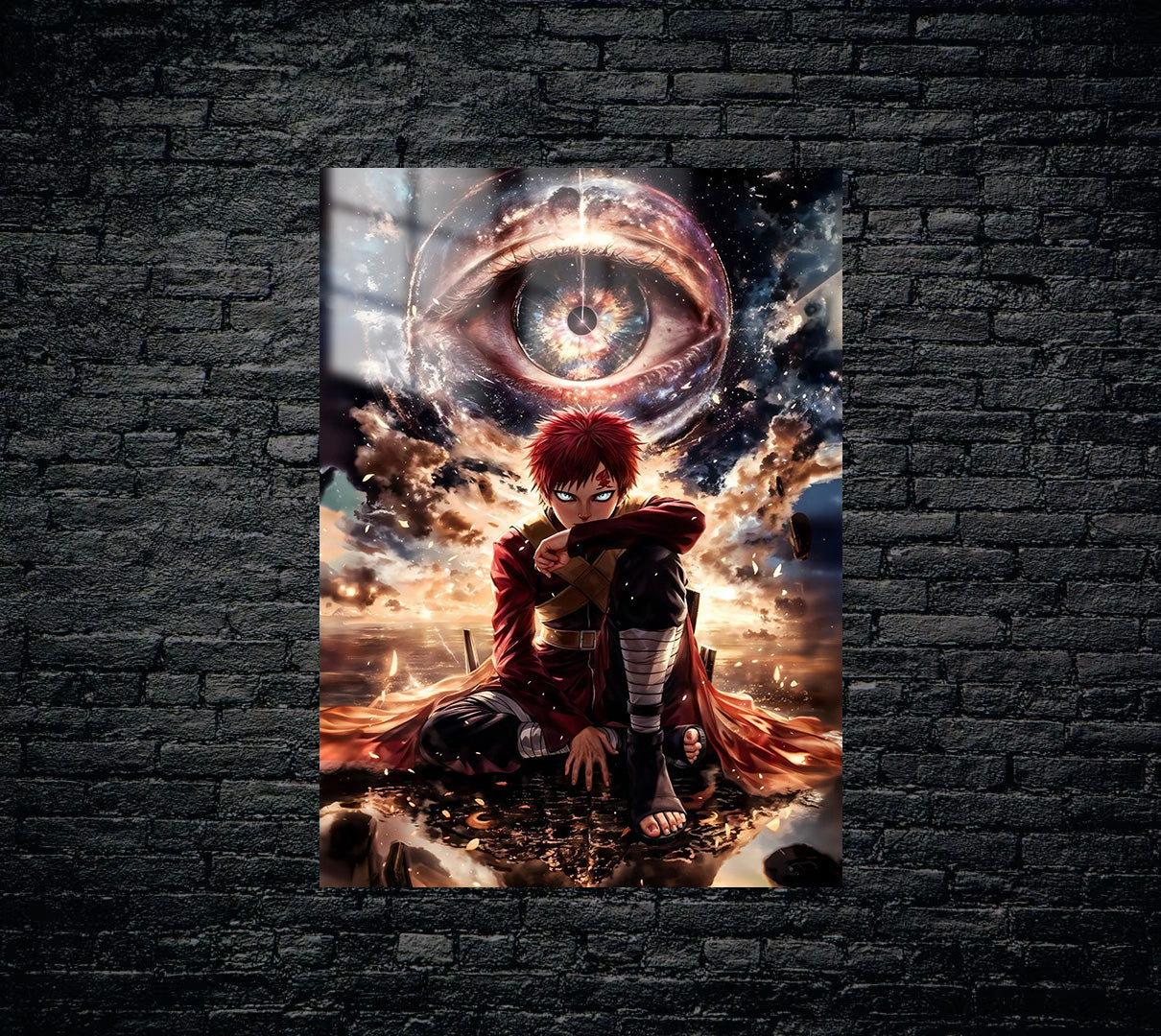Naruto Gaara Metal Poster 678