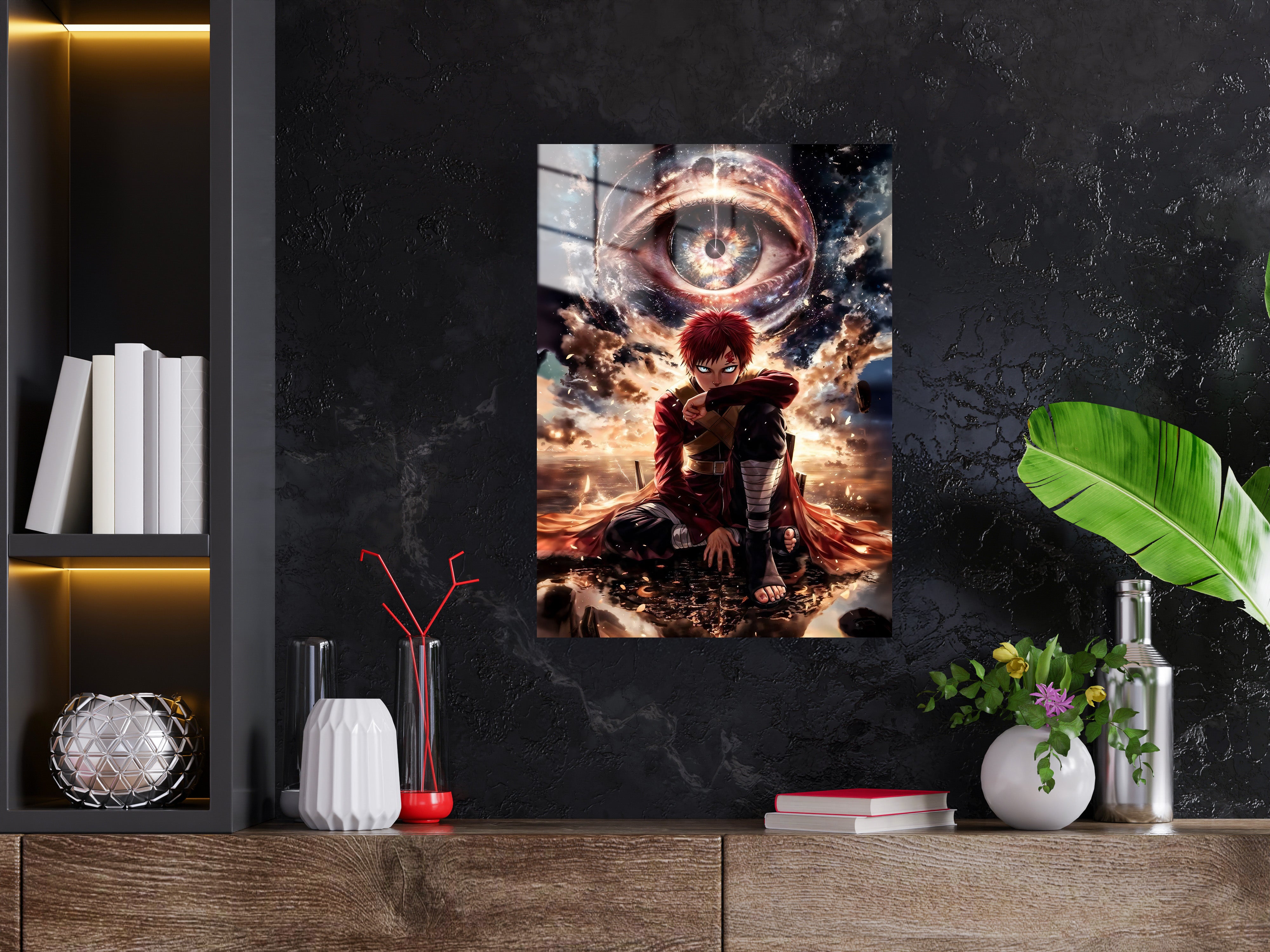 Naruto Gaara Metal Poster 678