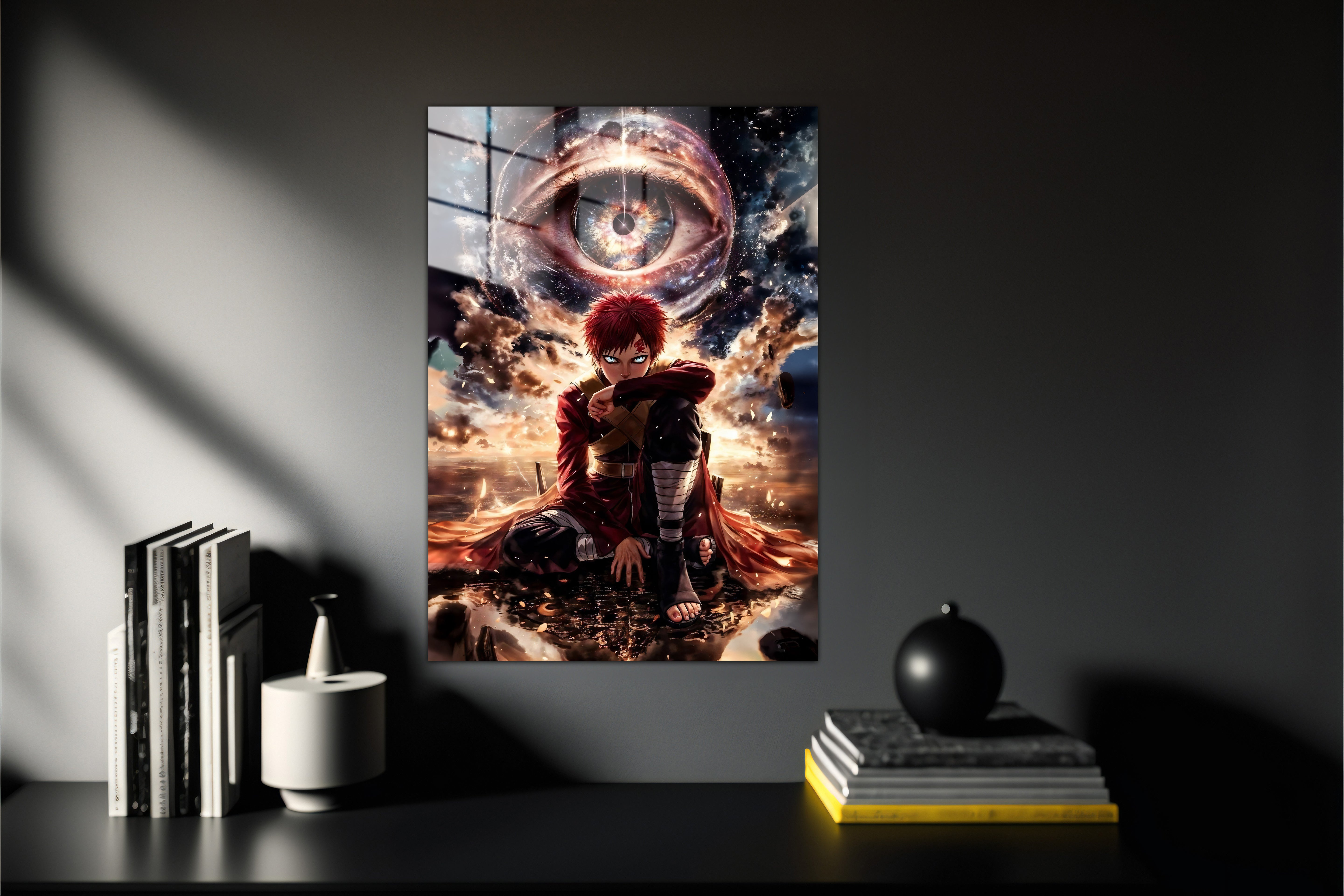 Naruto Gaara Metal Poster 678