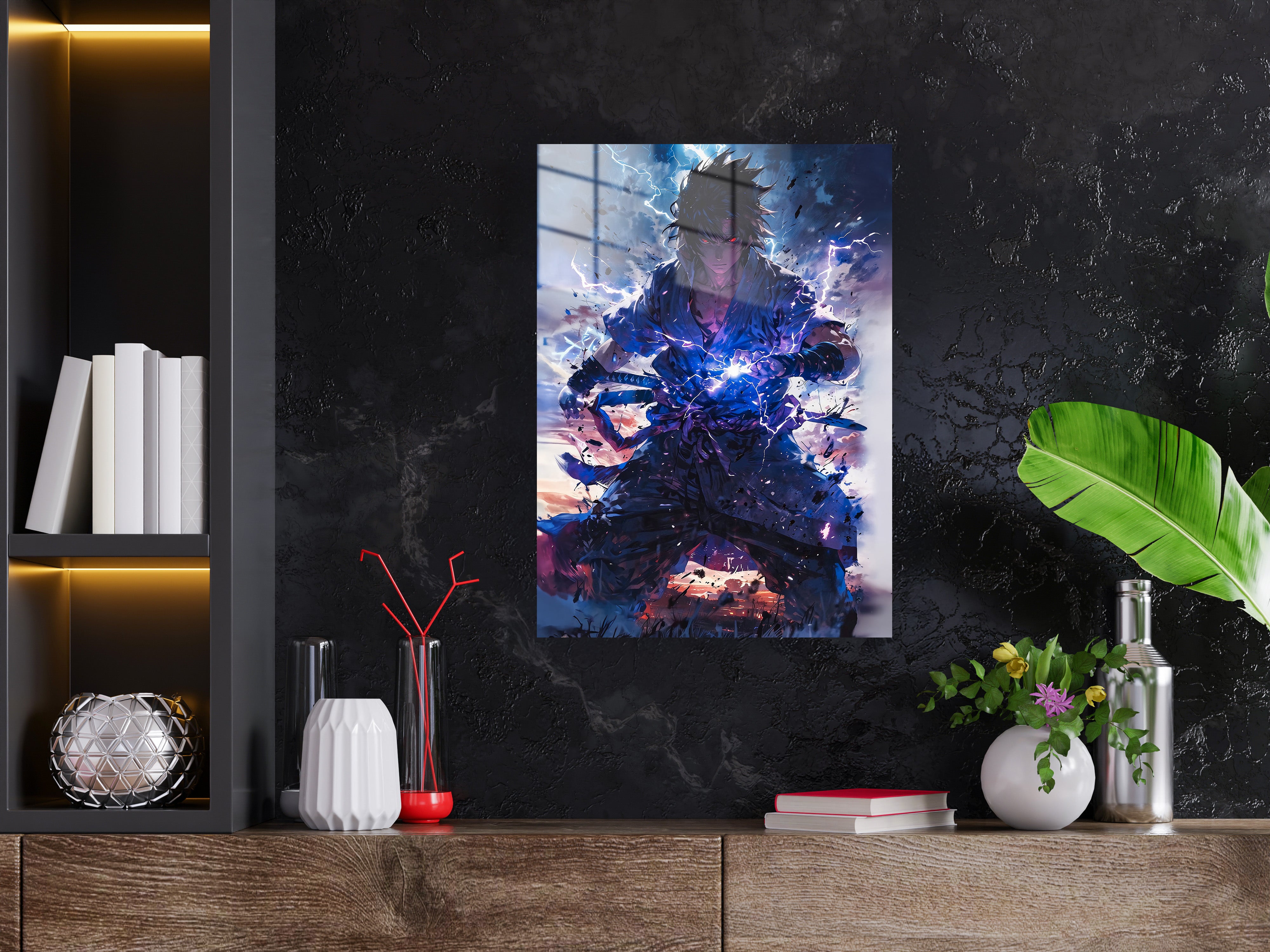 Naruto Sasuke Metal Poster 683