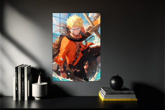 Naruto One Piece Luffy Metal Poster 684
