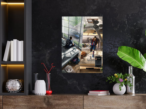Neymar Messi Metal Poster 1403
