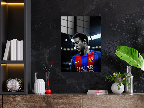 Neymar Metal Poster 1406