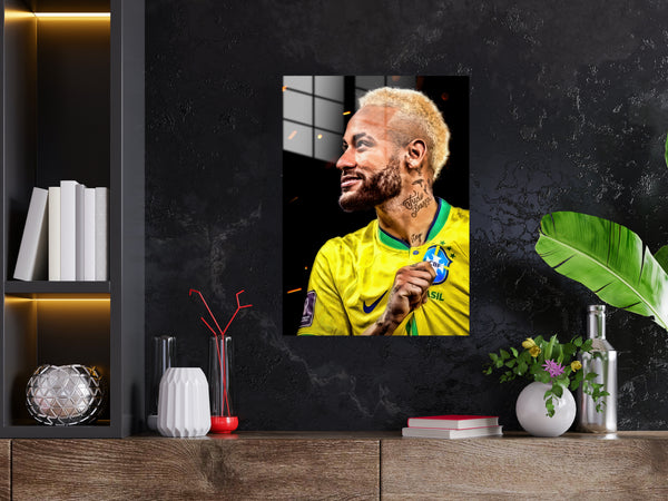 Neymar Metal Poster 1407