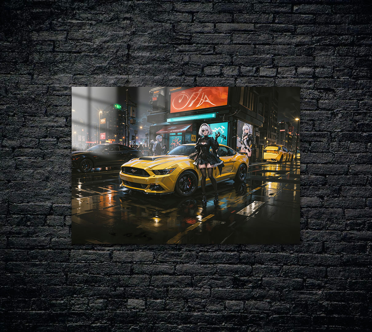 Nier Automata 2B Metal Poster 687