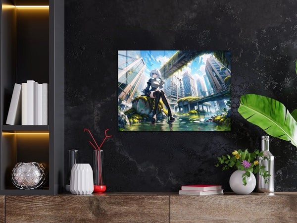 Nier Automata 2B Metal Poster 688
