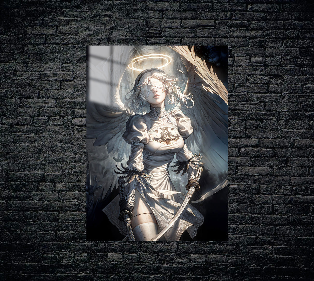 Nier Automata 2B Metal Poster 692