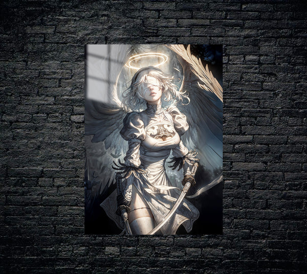 Nier Automata 2B Metal Poster 692