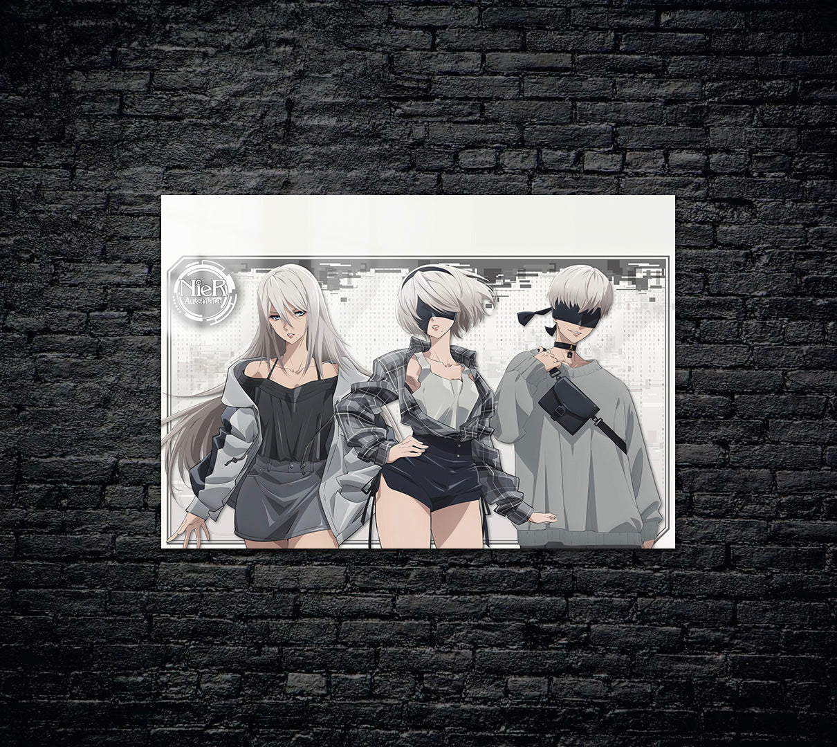 Nier Automata Metal Poster 693