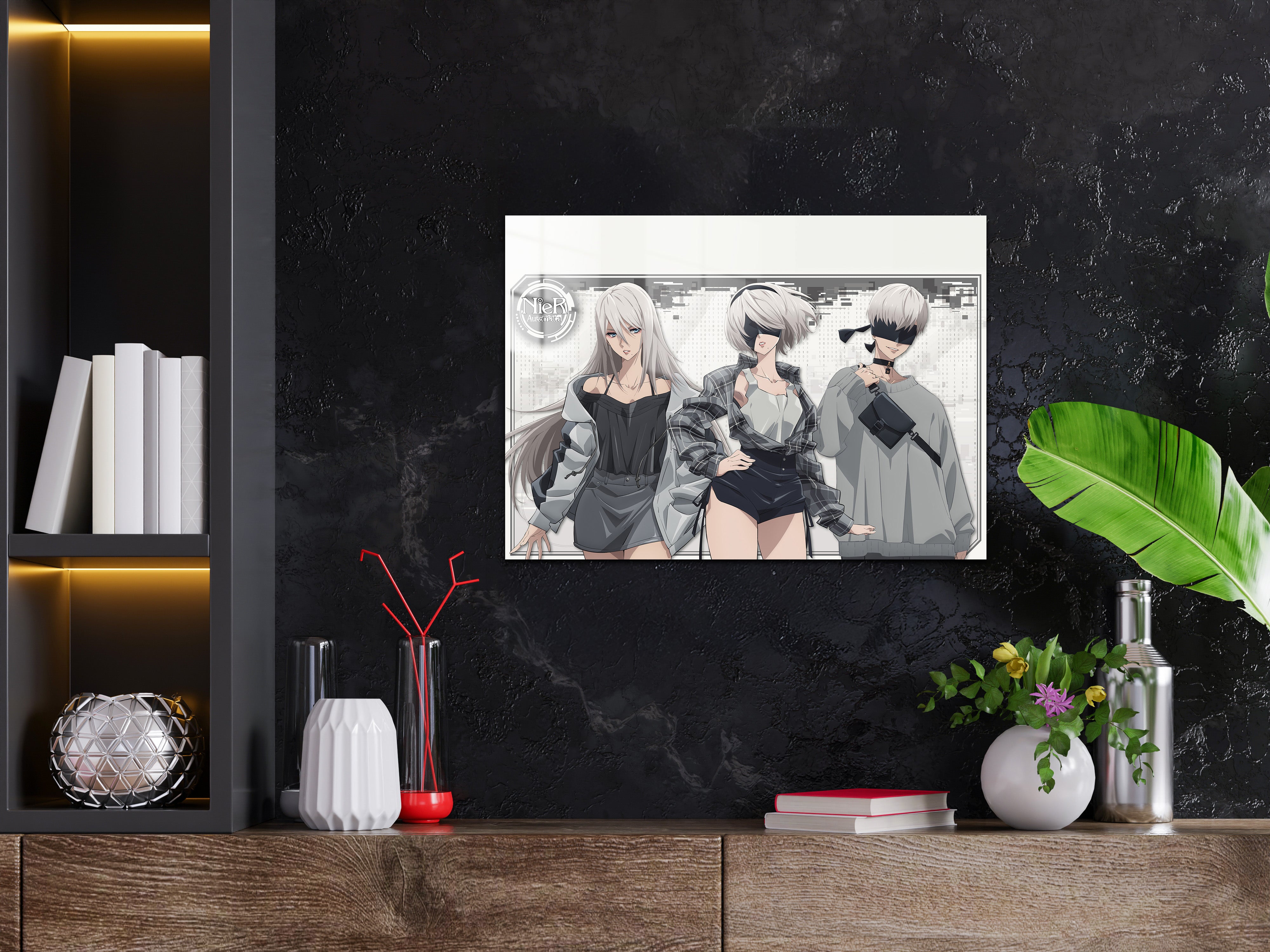 Nier Automata Metal Poster 693