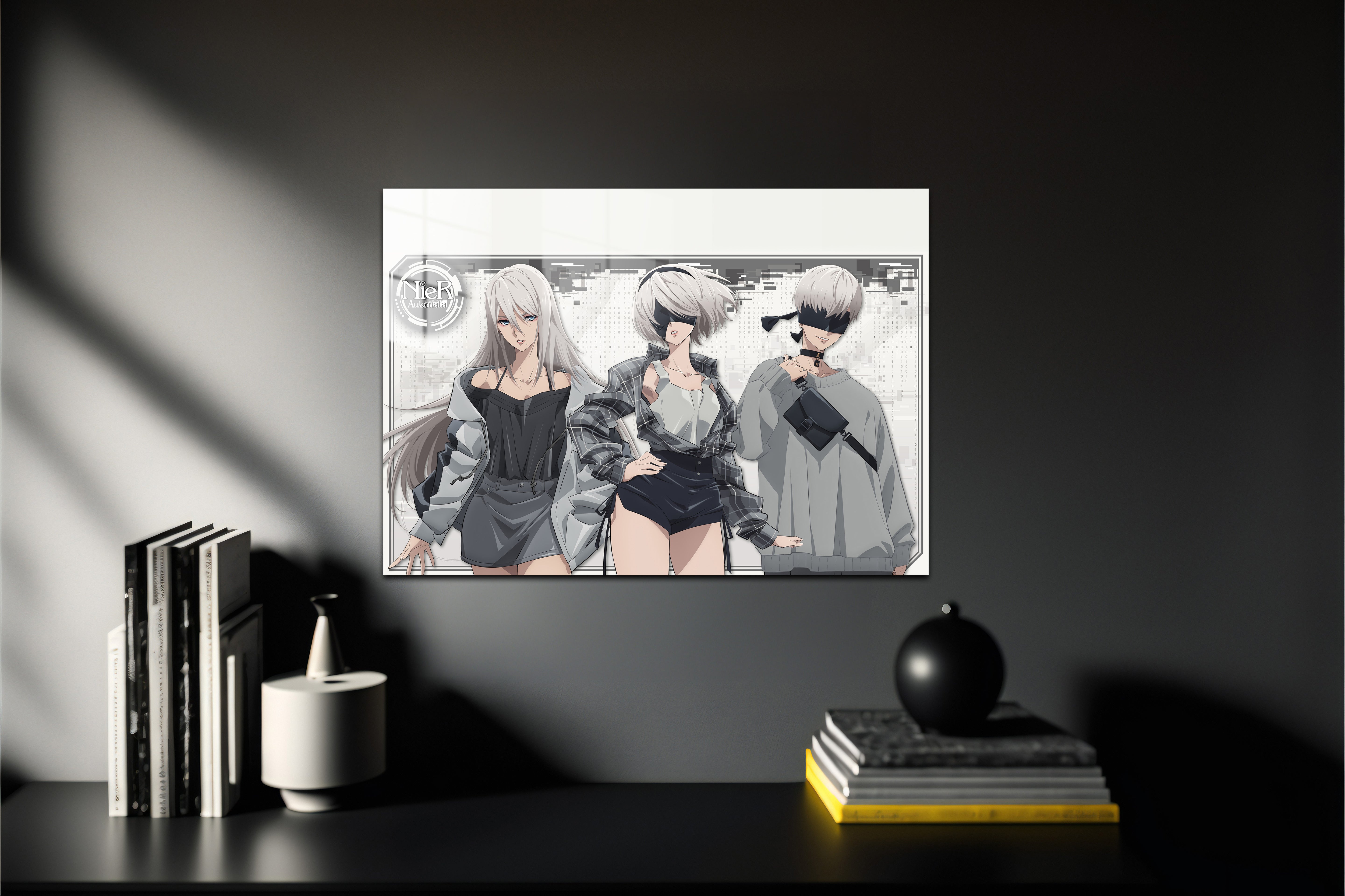 Nier Automata Metal Poster 693