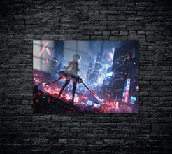 Nier Automata 2B Metal Poster 694