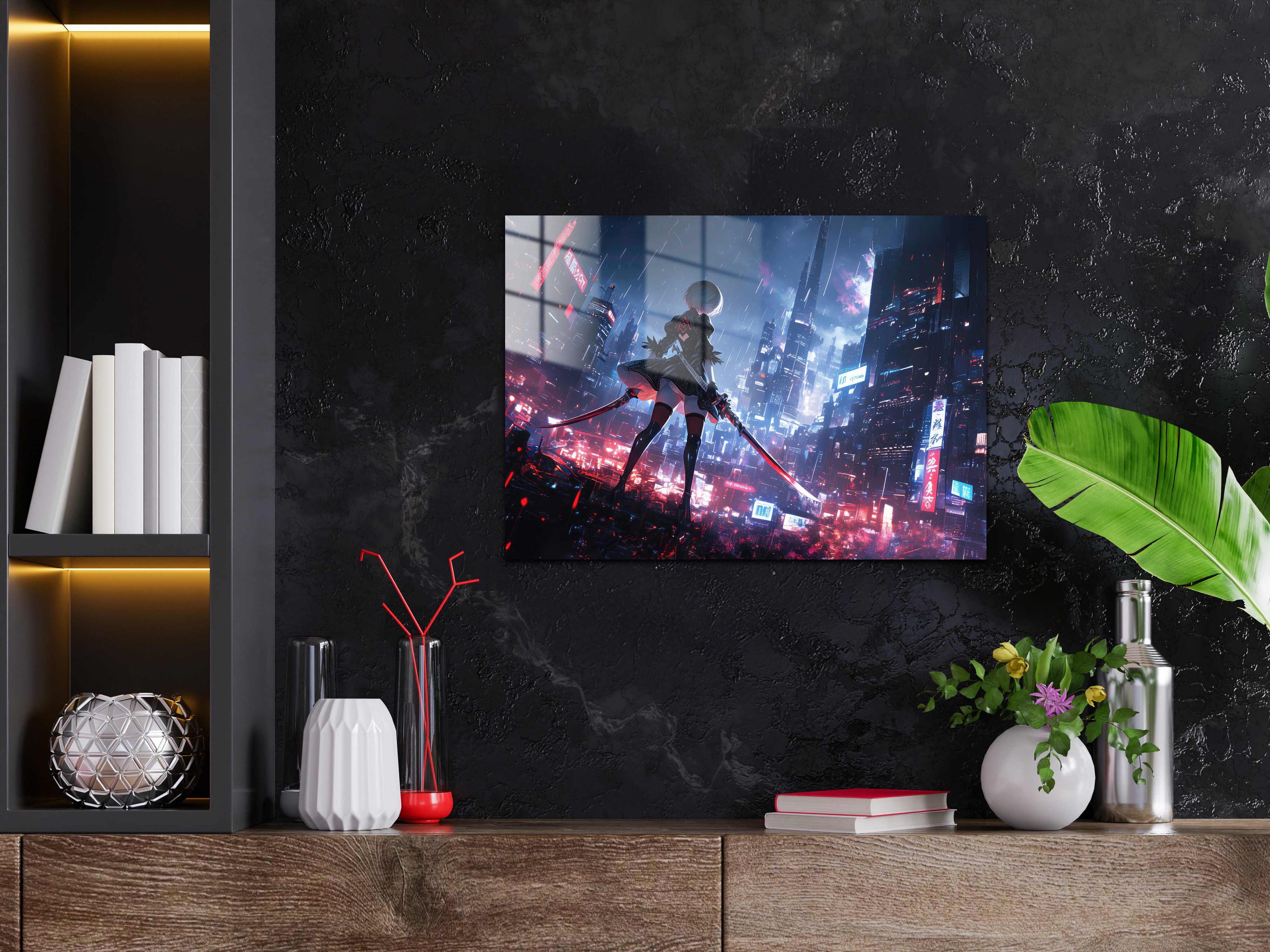 Nier Automata 2B Metal Poster 694