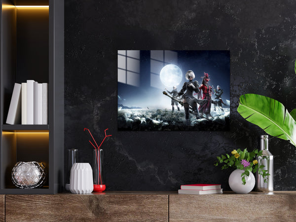 Nier Automata 2B Metal Poster 695