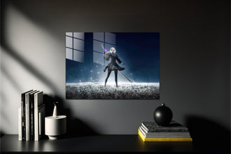 Nier Automata 2B Metal Poster 696