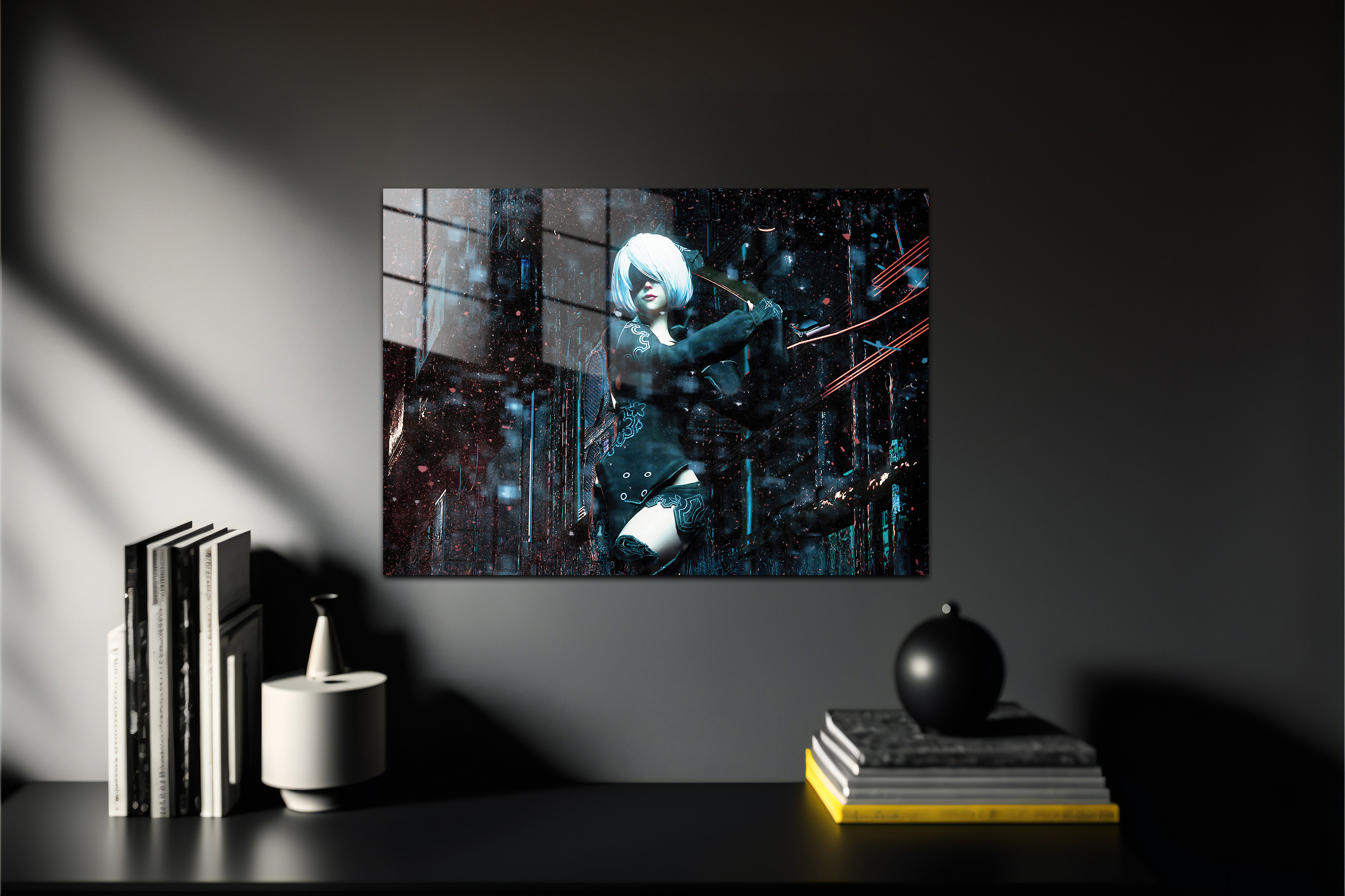Nier Automata 2B Metal Poster 697