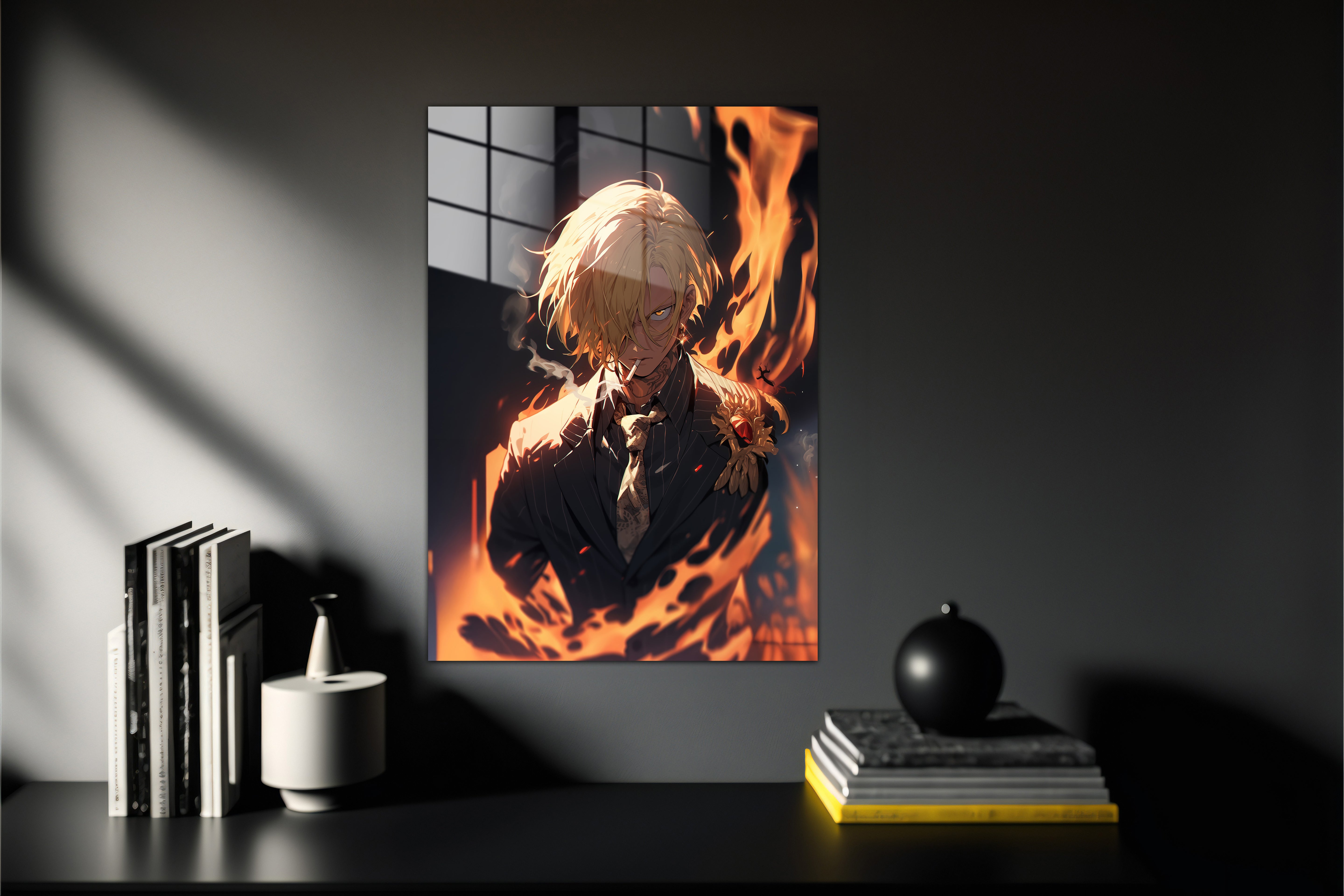 One Piece Sanji Crossover Metal Poster 700