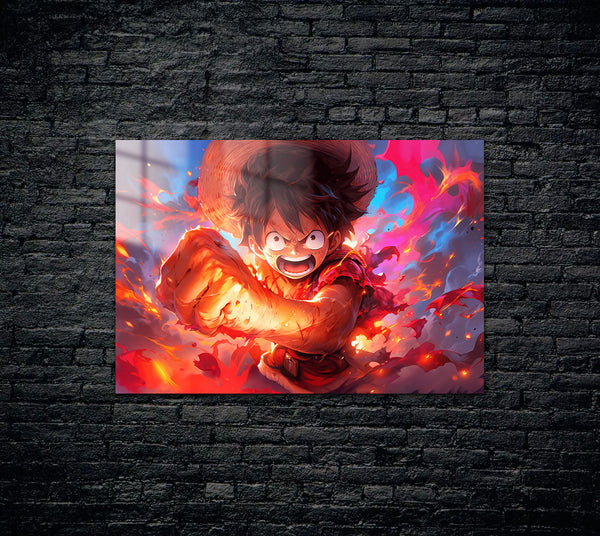 One Piece Luffy Metal Poster 701