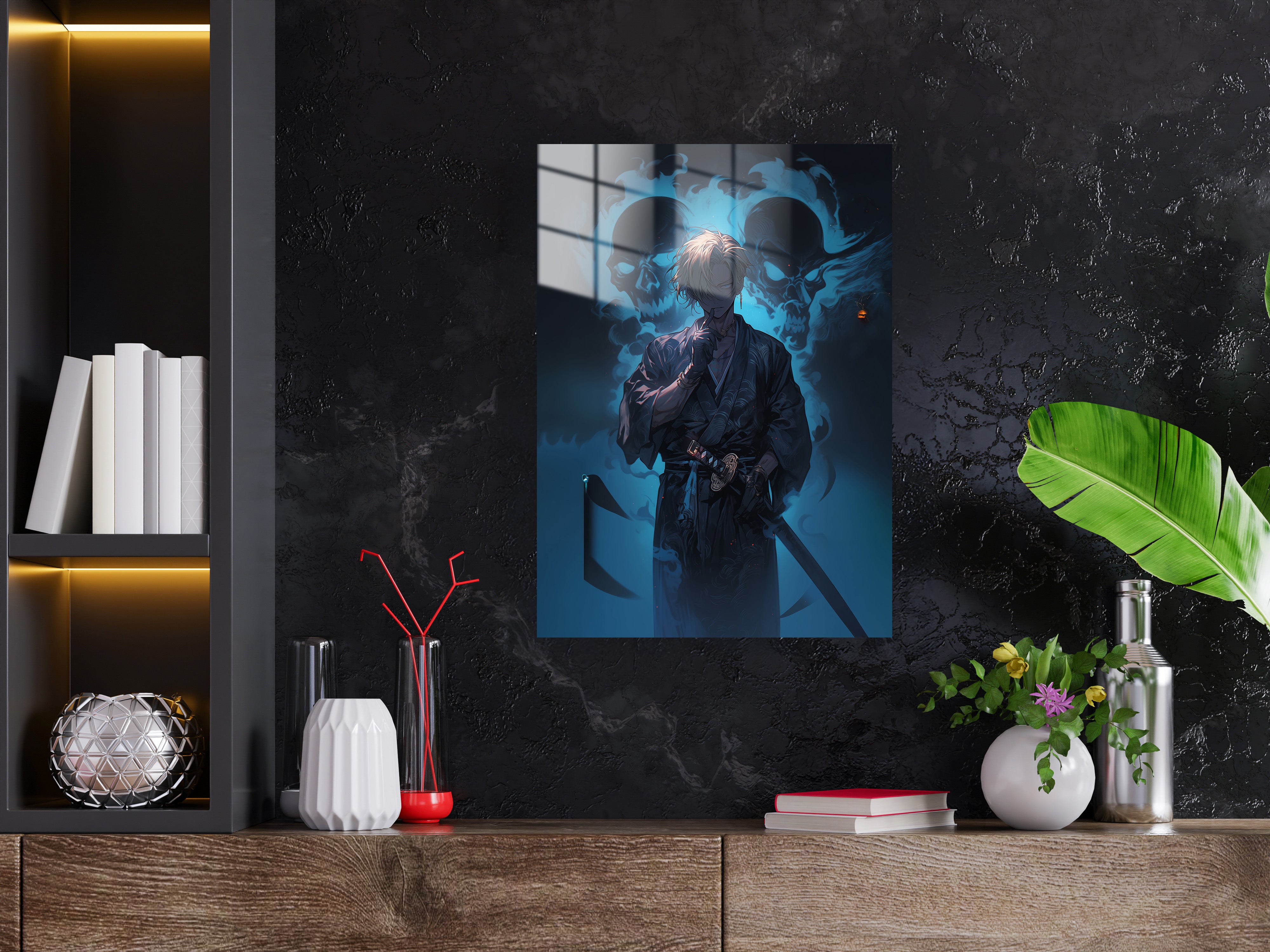 One Piece Sanji Crossover Metal Poster 706