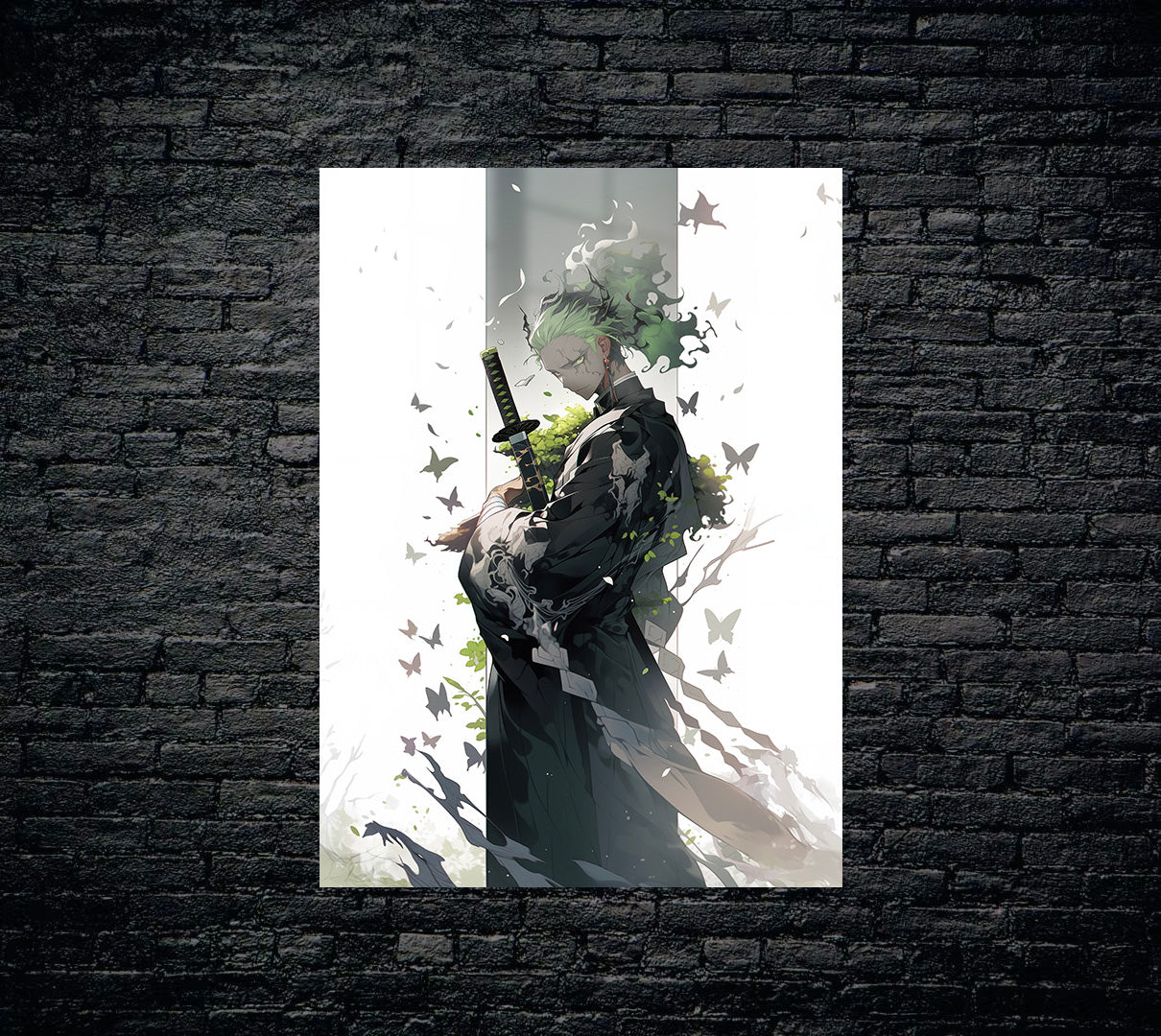 One Piece Zoro Crossover Metal Poster 707
