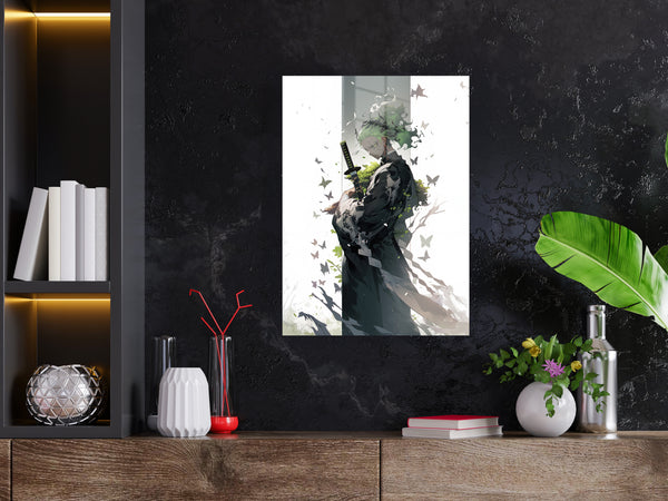 One Piece Zoro Crossover Metal Poster 707