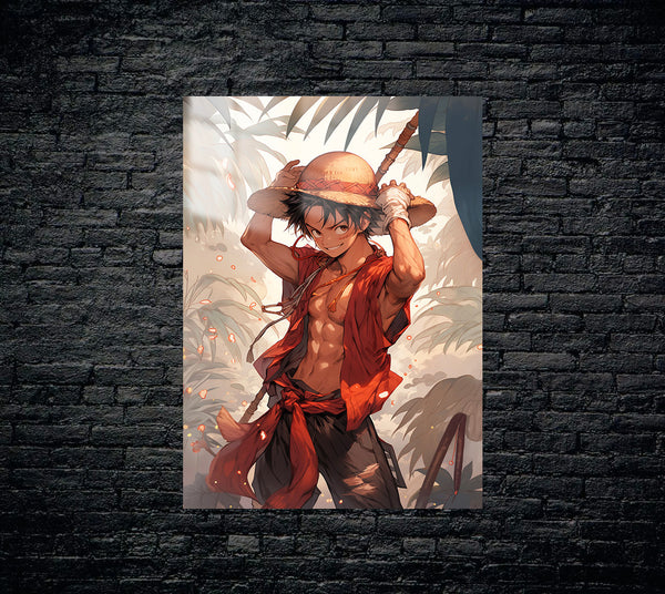 One Piece Luffy Metal Poster 708