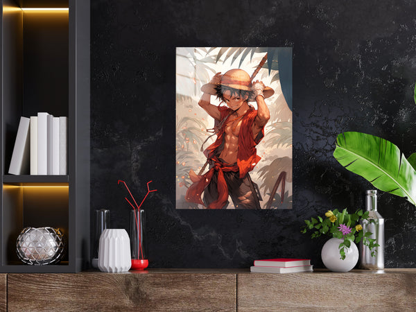 One Piece Luffy Metal Poster 708