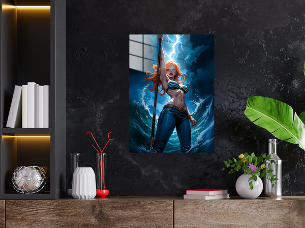 One Piece Nami Metal Poster 698