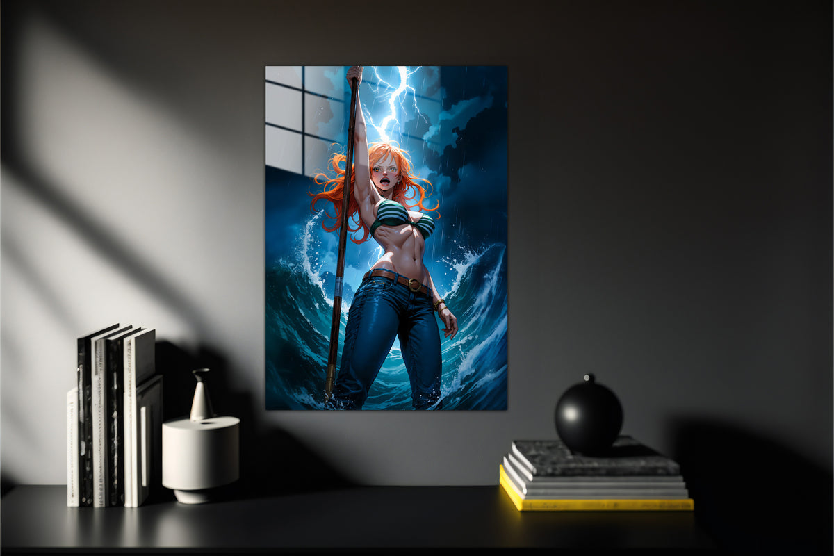 One Piece Nami Metal Poster 698