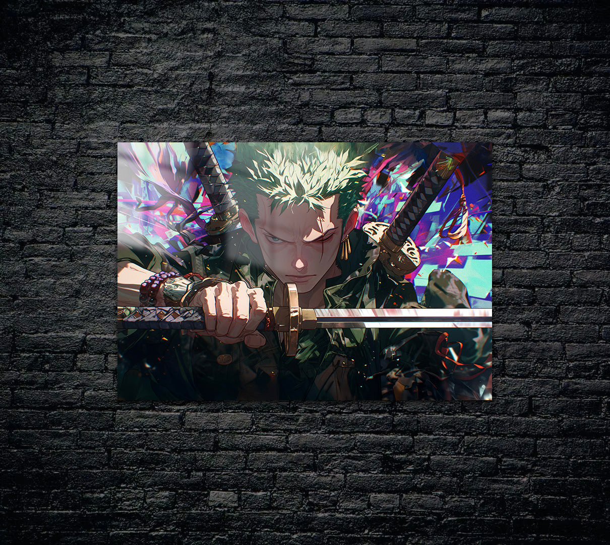 One Piece Zoro Metal Poster 710