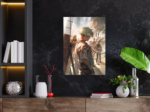 One Piece Zoro Crossover Metal Poster 711