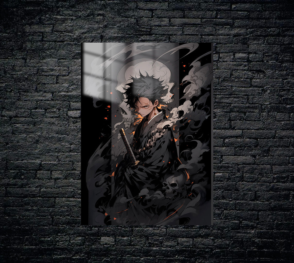 One Piece Luffy Crossover Metal Poster 712