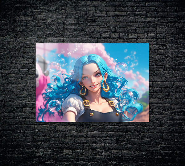 One Piece Nefertari Metal Poster 715