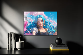 One Piece Nefertari Metal Poster 715