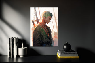 One Piece Zoro Metal Poster 717