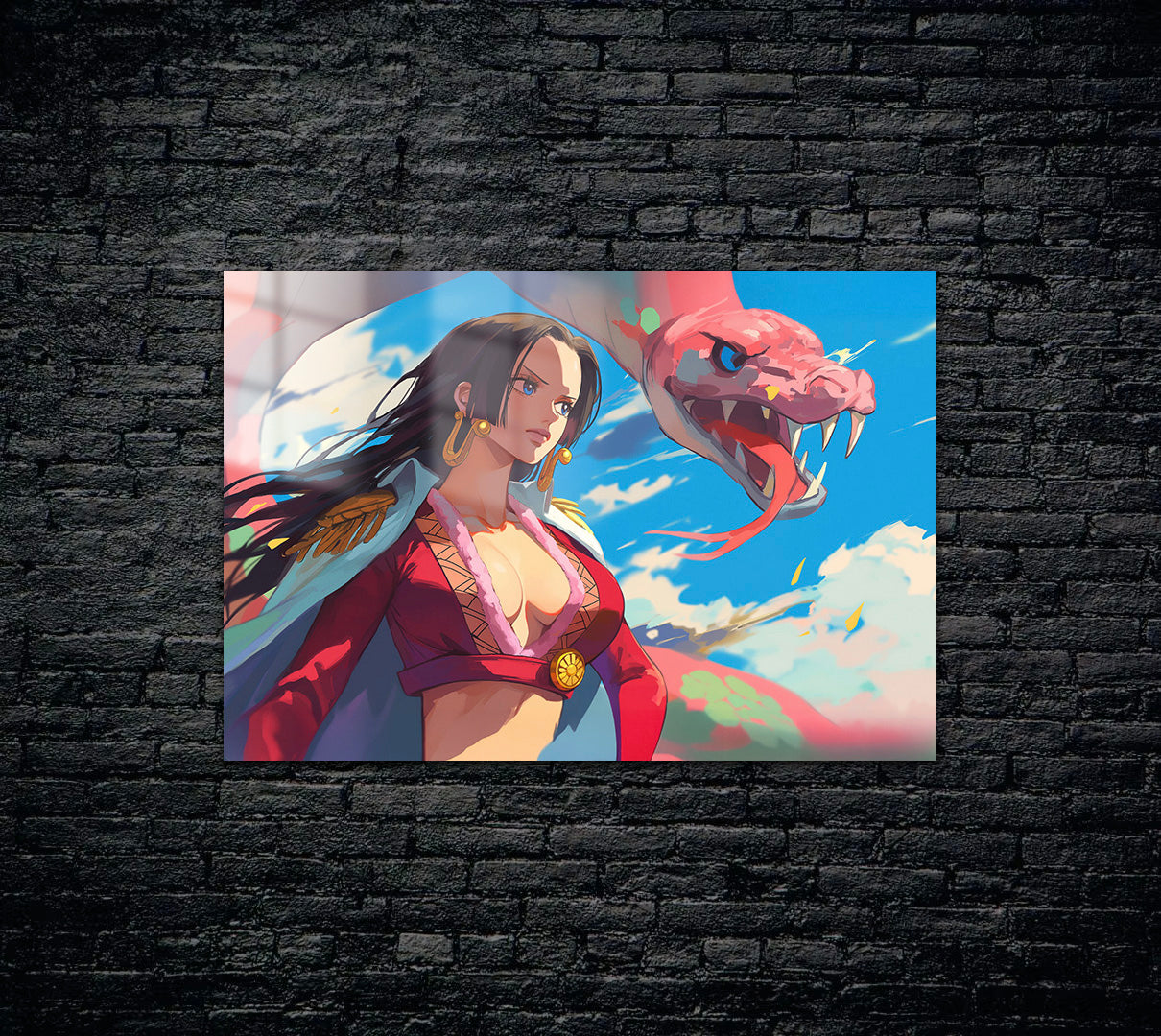 One Piece Boa Hancock Metal Poster 709