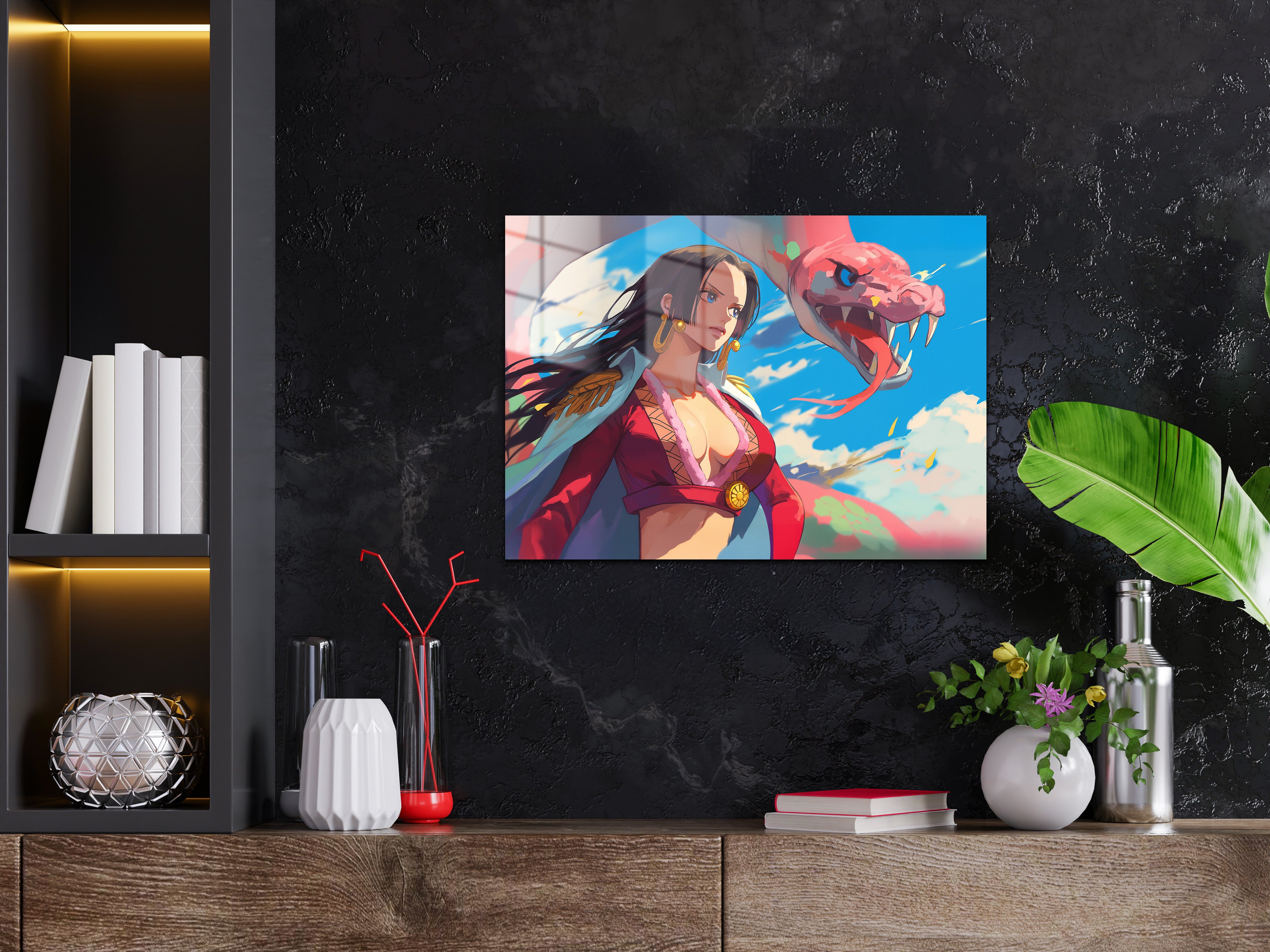 One Piece Boa Hancock Metal Poster 709