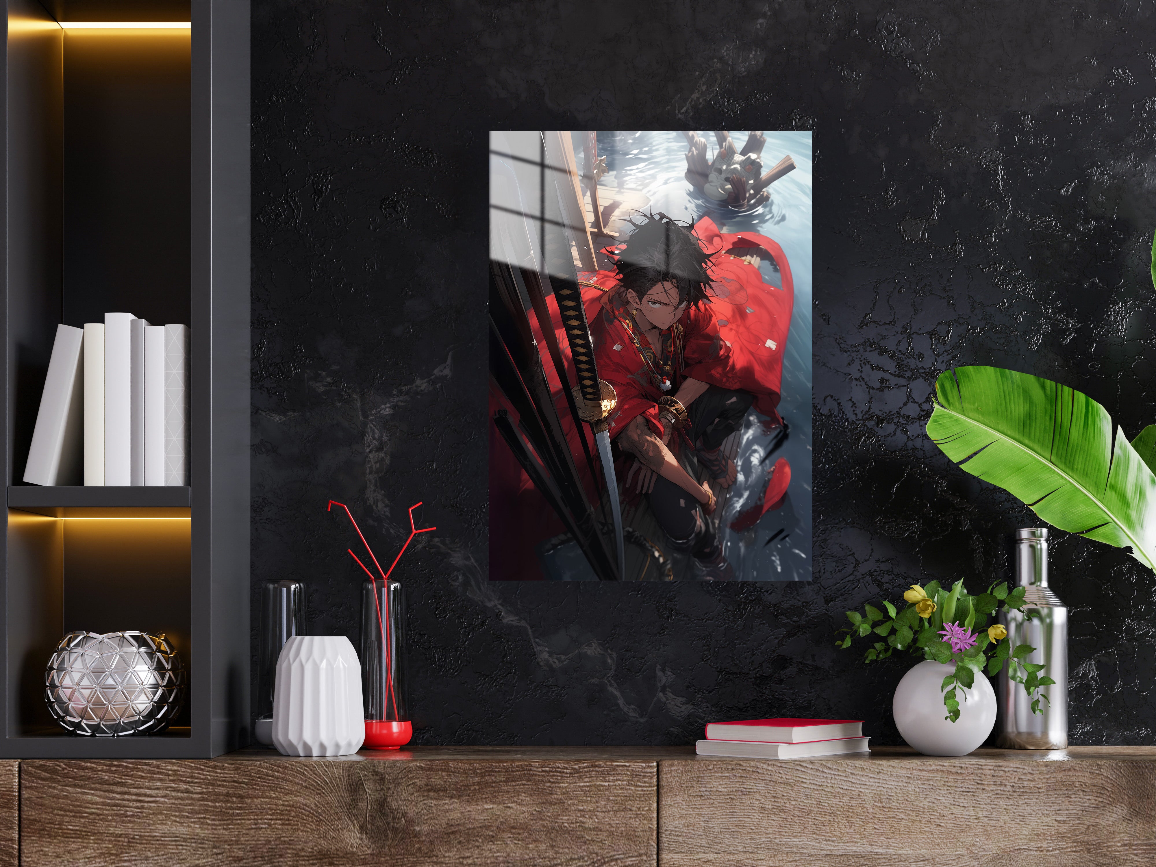 One Piece Luffy Crossover Metal Poster 723